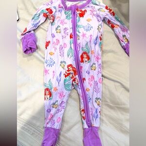 Little sleepies Ariel zippy